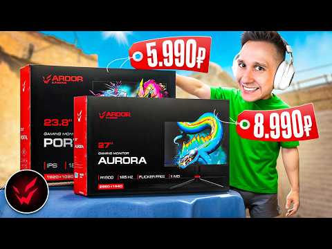 Видео: КУПИЛ САМЫЕ ДЕШЁВЫЕ МОНИТОРЫ ARDOR GAMING в DNS для CS2