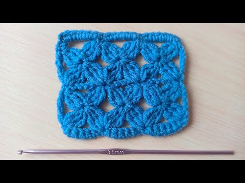 Видео: Ох уж эти пышные столбики, просто и красиво, узор крючком.