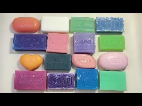 Видео: ASMR Soap cutting | Soap Carving|Резка мыла | ASMR