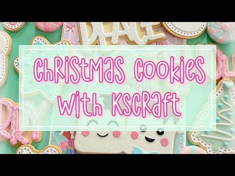 Видео: Рождественские проекты печенья с НОВЫМИ штампами KSCraft! 🍪