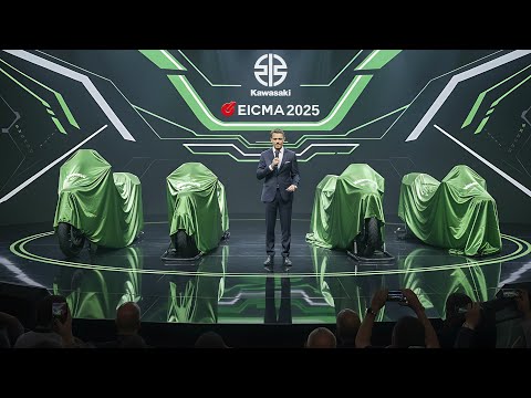 Видео: Состав KAWASAKI 2026 года утек в преддверии EICMA 2025