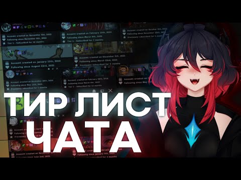 Видео: ТИР ЛИСТ ЧАТА КУТЫ