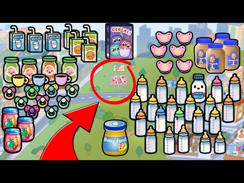 Видео: ГДЕ НАЙТИ в ТОКА БОКА КЛАССНОЕ ДЕТСКОЕ ПИТАНИЕ?! Как приготовить детское питание?/Toca Life World