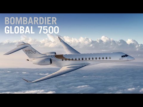 Видео: Экскурсия по бизнес-джету Bombardier Global 7500