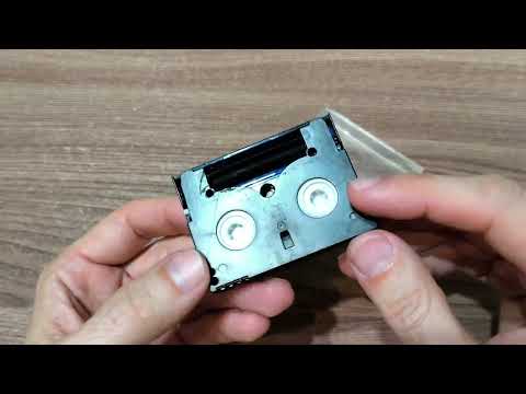 Видео: Неразборная видеокассета miniDV / Порвалась пленка, как достать