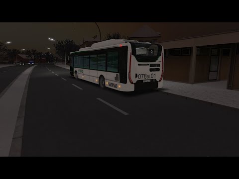 Видео: Omsi 2 Liepaja. Iveco Urbanway 12m Hybrid маршрут 9