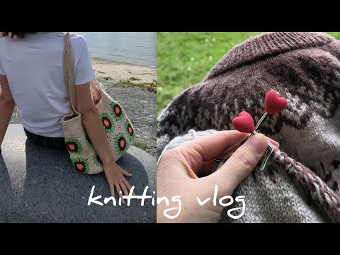 Видео: Вязальный влог. Итоги лета. Планы на осень.