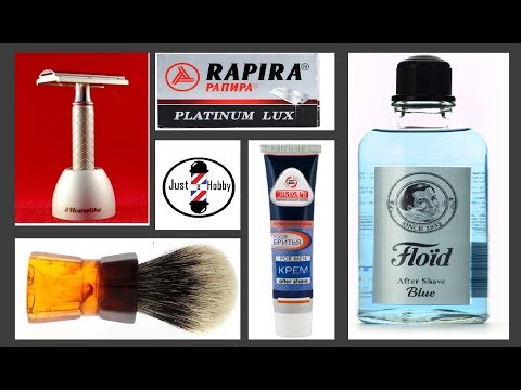 Видео: #Бритьё №99 Станок для бритья СТАРТ, Знахарь, Yaqi Moka, Floid #shaving