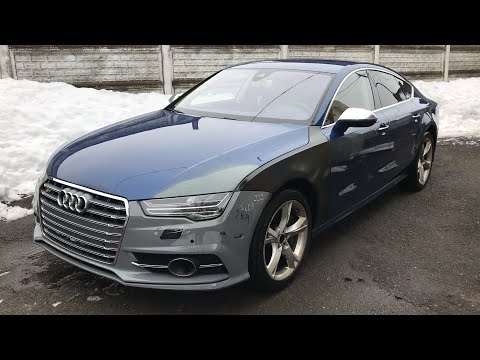 Видео: Audi S7 после лобового столкновения | РЕМОНТ И ПОКРАСКА В ГАРАЖЕ