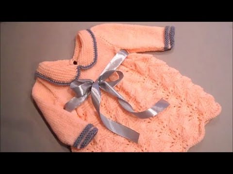 Видео: Платье для девочки 3 месяца Часть №1