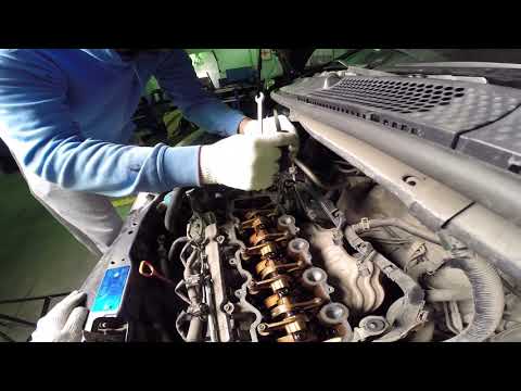 Видео: Регулировка клапанов Хонда Фит, замена свечей