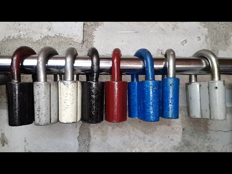 Видео: Как сделать замки под один ключ / how to make a key for all locks