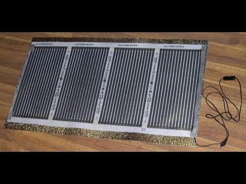 Видео: Инфракрасный обогреватель, сушилка, грелка
