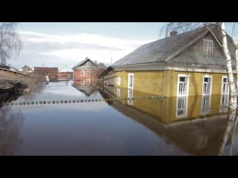 Видео: Наводнение Великий Устюг 2016