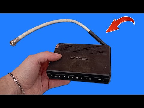 Видео: Просто подключите к антенне WiFi роутера кусок кабеля и вы УДИВИТЕСЬ!
