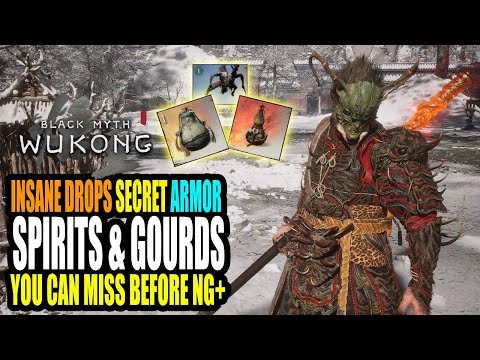 Видео: Black Myth Wukong: чрезвычайно редкие предметы, секретная броня и добыча, которые можно получить ...