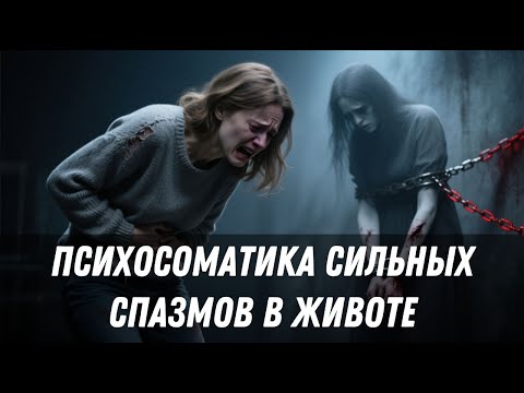 Видео: Терапевтический разбор "Психосоматика сильных спазмов в животе"