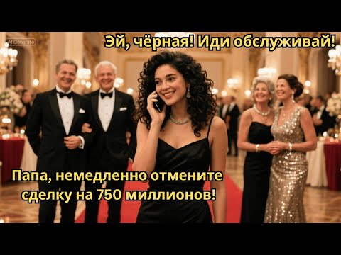 Видео: Семья миллиардеров унизила дочь чёрного директора | Через секунды их сделка рухнула на $750М