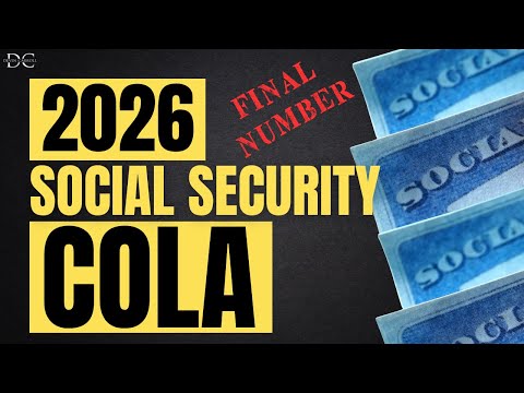 Видео: Социальное обеспечение COLA 2026 (окончательное число)