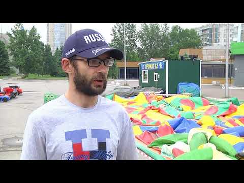 Видео: В Новокузнецке проверили батуты