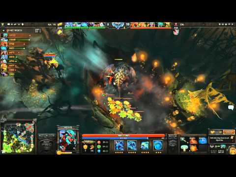 Видео: MLG Columbus ПОЛУФИНАЛ (bo 3 game 2). Na`Vi vs DK. Комментирует V1lat.