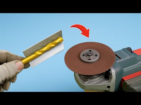 Видео: 5 способов заточить сверло до бритвенной остроты, чтобы проникать в любой материал — легко и быстро!