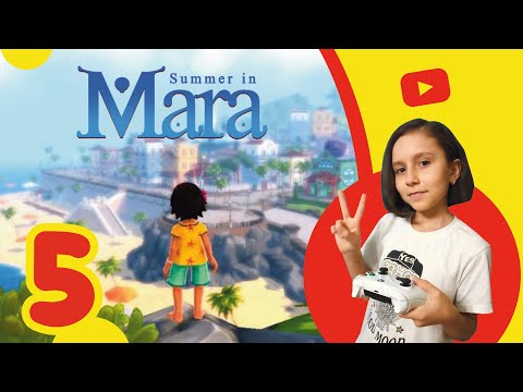 Видео: Summer in Mara. Летняя игра. #5 Мила играет!✔️🎮