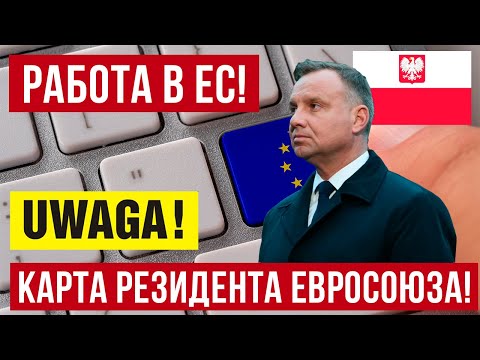 Видео: Польская Карта резидента  Работа в других странах ЕС
