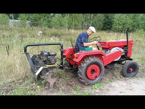 Видео: Очередная приблуда на китайский трактор