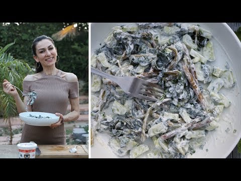 Видео: Летний Холодный Салат из Портулака и Огурцов - Армянская Кухня - Рецепт от Эгине - Heghineh