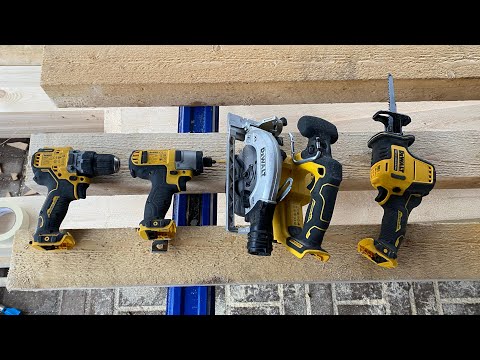 Видео: 2 года с Dewalt 12В линейка / DCD701 / DCF815 / DCS512 / DCS312 - отзыв