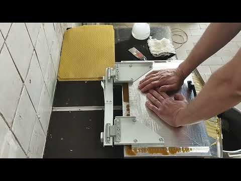 Видео: Матрица алюминиевая на рамку Дадан