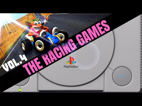 Видео: Sony Playstation: Все ГОНКИ / ВОЖДЕНИЕ игры  часть 4 - бой картинга