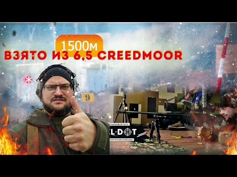 Видео: 1500м из 6,5 Creedmoor взято!