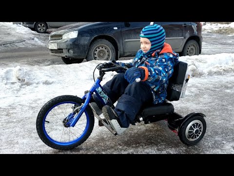 Видео: Трайк из гироскутера