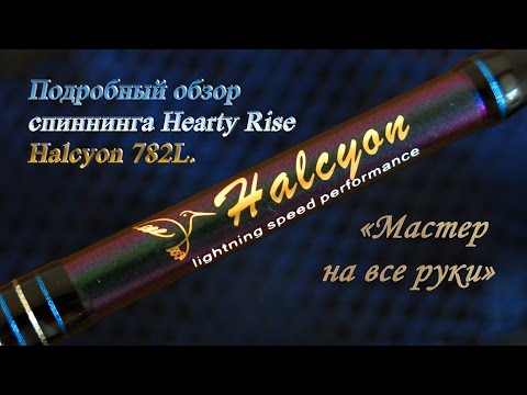 Видео: Обзор спиннинга Hearty Rise Halcyon 782L - "Мастер на все руки"