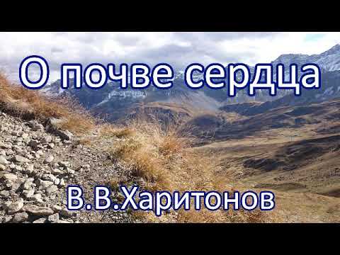Видео: О почве сердца. В.В.Харитонов. Беседа. Проповедь. МСЦ ЕХБ.