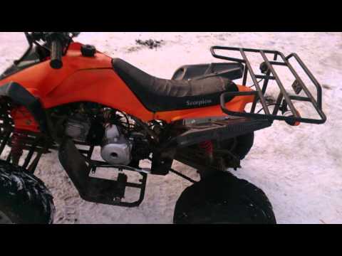 Видео: Обзор квадроцикла Scorpion 110cc