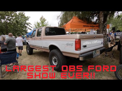 Видео: КРУПНЕЙШАЯ выставка грузовиков Ford OBS года!