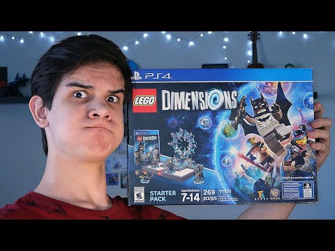 Видео: Распаковка LEGO Dimensions!