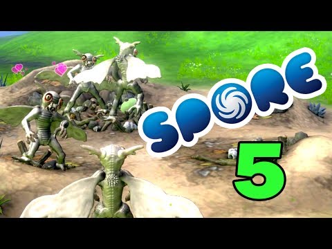 Видео: ч.05 Прохождение игры SPORE™ Anthology - Мы банда