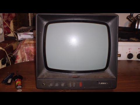 Видео: очень редкий телевизор ЭЛЕКС разбор!