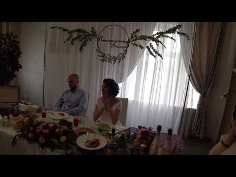 Видео: Поздравление мамы на свадьбе сына