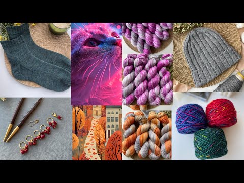 Видео: Готовые работы. Начала вязать кардиган по описанию датского дизайнера. Маркеры. Отвечаю на вопрос.