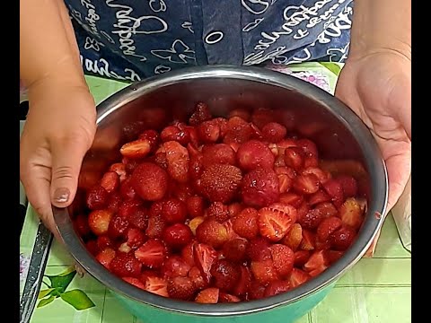 Видео: ИЗ #ОДНОГО #КИЛОГРАММА #КЛУБНИКИ 🍓🍓ДВЕ #ВКУСНЯШКИ НА #ЗИМУ👌НЕЖНЕЙШИЙ #ДЖЕМ😋 И АРОМАТНЫЙ #СИРОП👍