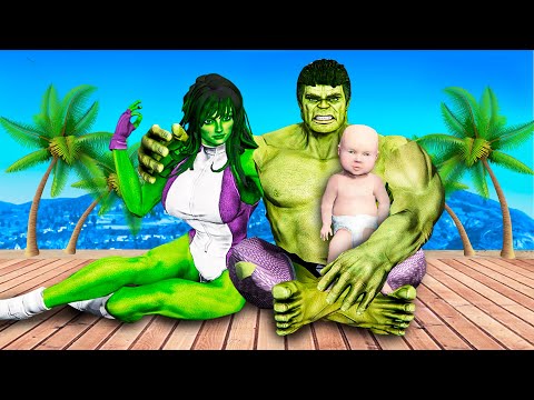 Видео: Халк Енді ӘКЕ Атанды (GTA V)