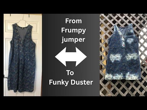 Видео: ПРОДАНО - Переделал старый свитер в стильный Duster