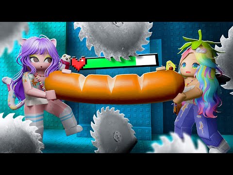 Видео: ГИГАНТСКАЯ ЕДА В ОББИ НА ДВОИХ! Roblox Giant Cooking