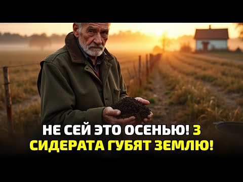 Видео: Я посеял сидераты осенью и пожалел! Вот что случилось с землёй весной!
