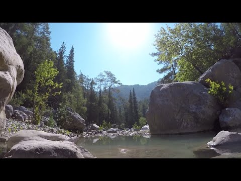 Видео: Ликийская тропа. 3-4 день похода. Река. Рыбалка. Август 2020г.